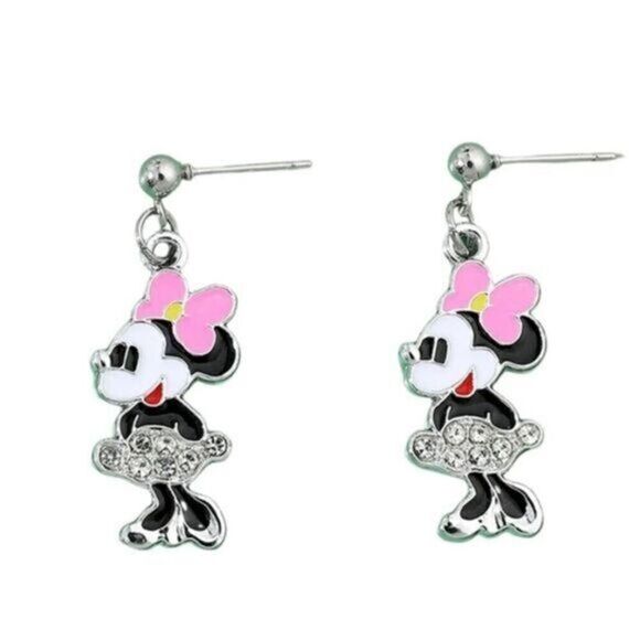 Lady Mouse Earrings - Picture 2 of 5